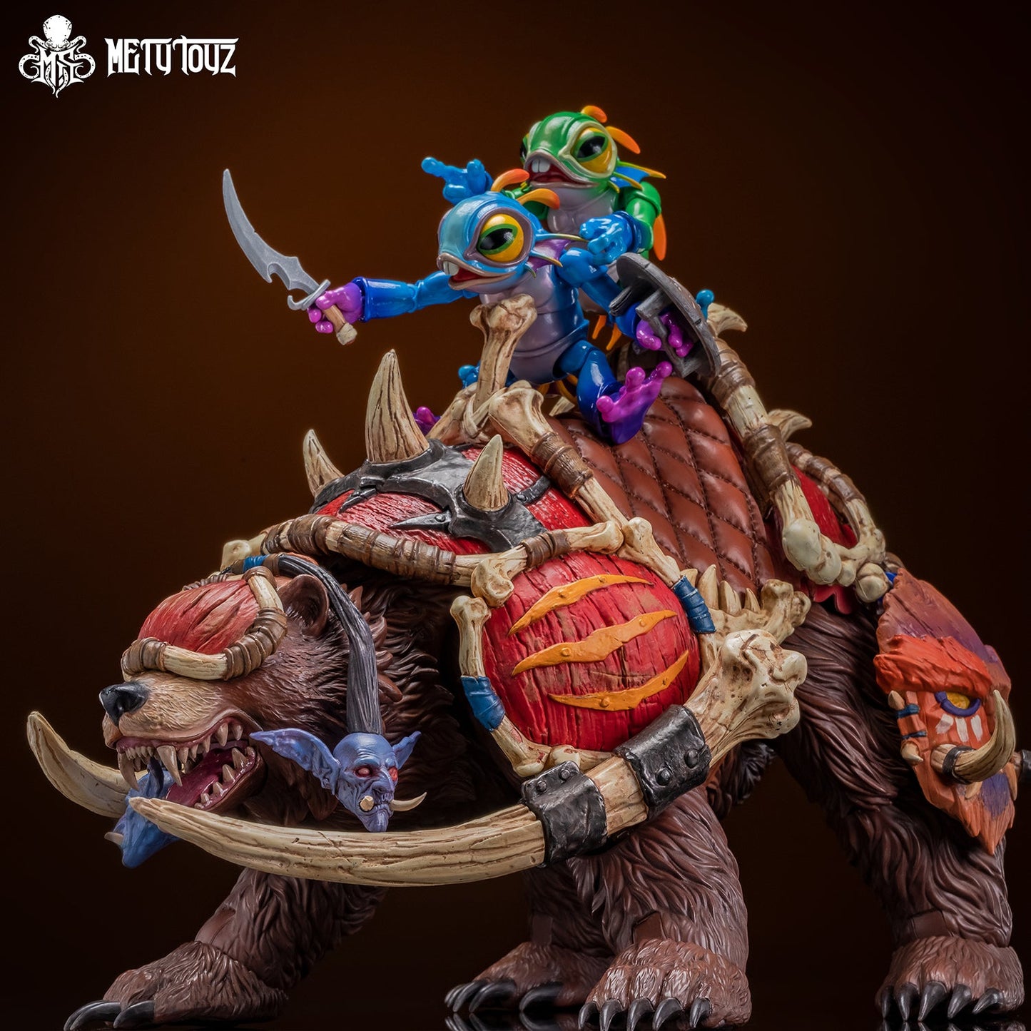 (Pre-order) Mety Toyz 1/12 Warframe Bear Figure (mount LED feature)