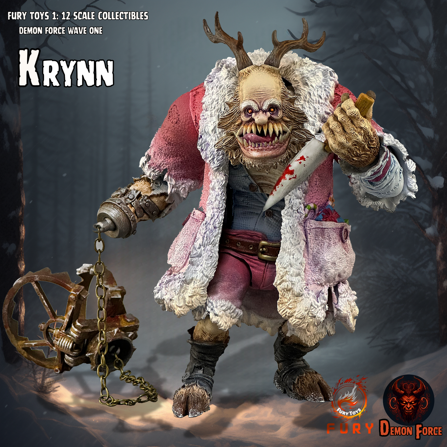 Fury toys Demon Force wave 1 1/12 The brother Kraden and Krynn