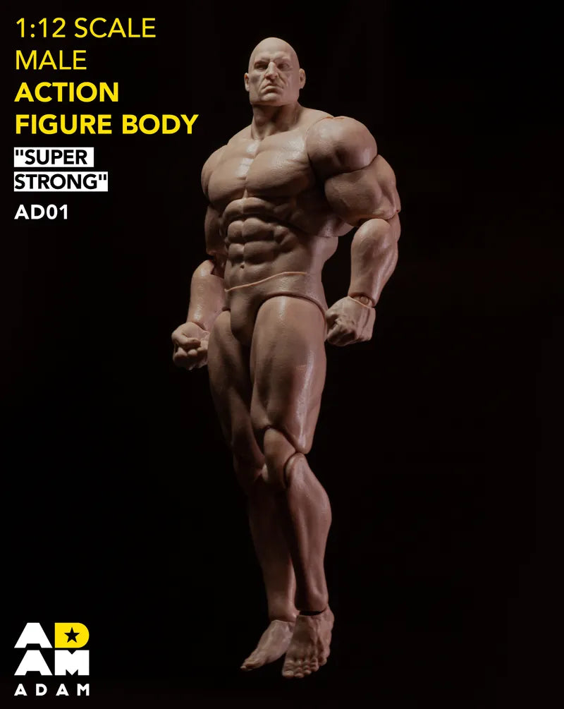 Muff Toys Adam 1/12 Super Strong Male Figure Body