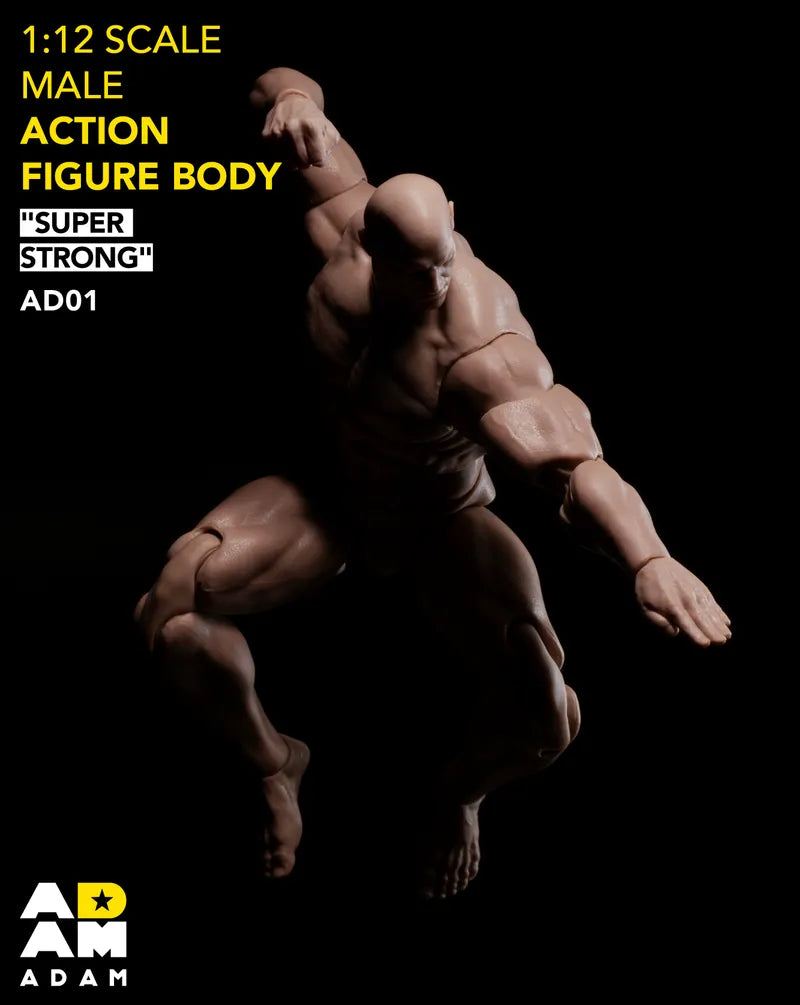 Muff Toys Adam 1/12 Super Strong Male Figure Body