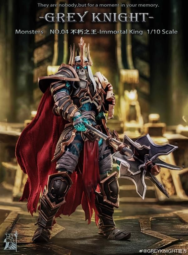 (Pre-order) Grey Knight 1/10 Immortal King with preorder bonus