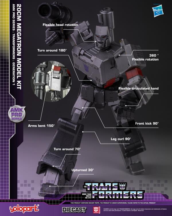 The classic G1 Megatron is a highly coveted item among fervent collectors who hold it dear to their hearts. It serves not only as a homage to the beloved franchise, but also as a magnificent exhibit of its glory.
