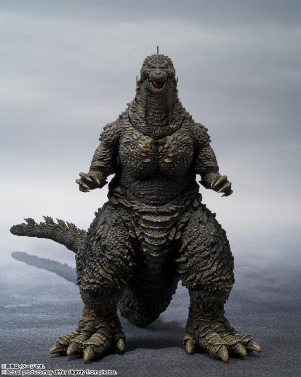 The titular character from the new series "GODZILLA -1.0 " joins S.H.MonsterArts! Based on the same 3D models used for the series, sculpted and colored by kaiju master Yuji Sakai, and overseen by director Takashi Yamazaki for accuracy!