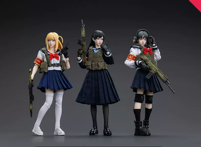 Joy Toy Frontline Chaos Team of 3 (Xena, Dora, Amy)