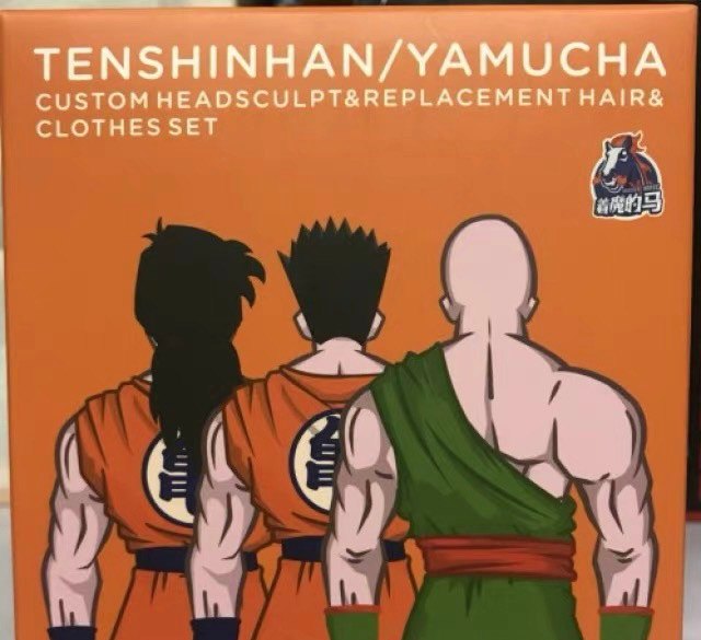 Demoniacal Fit DB Tenshinhan Yamucha Hair Clothes Set