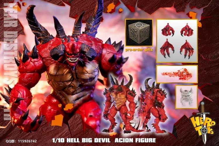 Hero Toys 10 inches Hell Big Devil Diablo