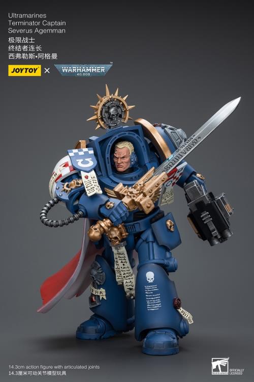 Joy Toy brings the Ultramarines to life with this Warhammer 40K 1/18 scale action figure! Highly disciplined and courageous warriors, the Ultramarines have remained true to the teachings of their Primarch Roboute Guilliman for 10,000 standard years. Keeping watch over the Imperium, they personify the very spirit of the Adeptus Astartes.