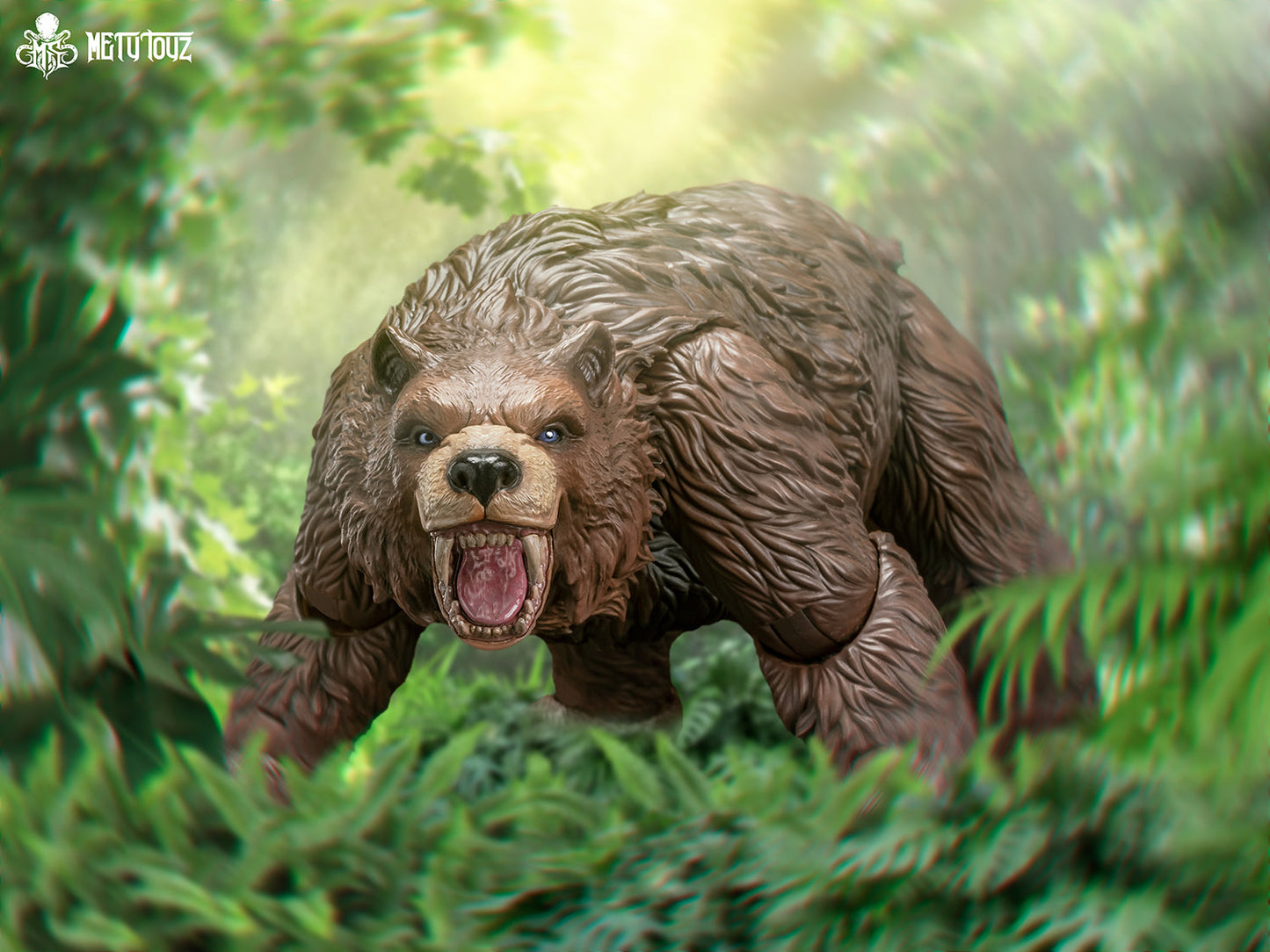 (Pre-order) Mety Toyz 1/12 Warframe Bear Figure (mount LED feature)