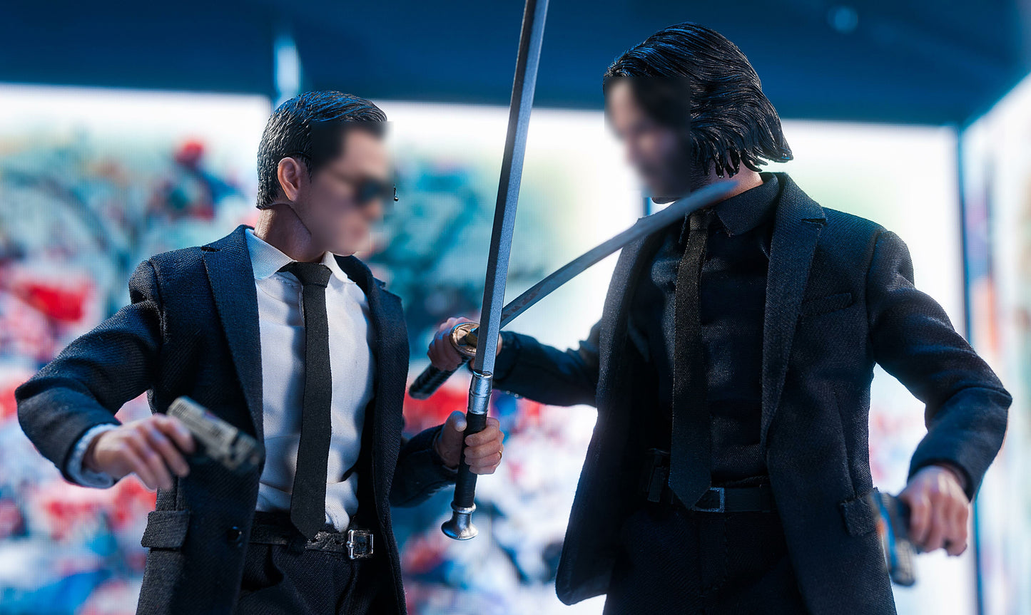Aton custom 1/12 Blind Killer Action Figure Ver. A Suit