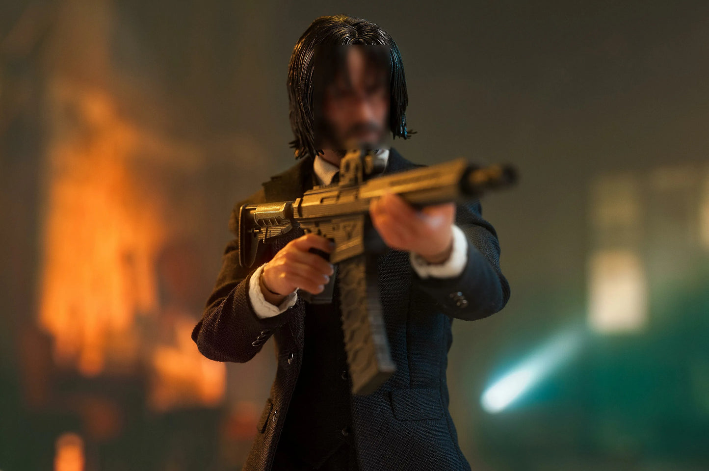 Aton Custom 1/12 Mr Wick Action Figure (ver. B)