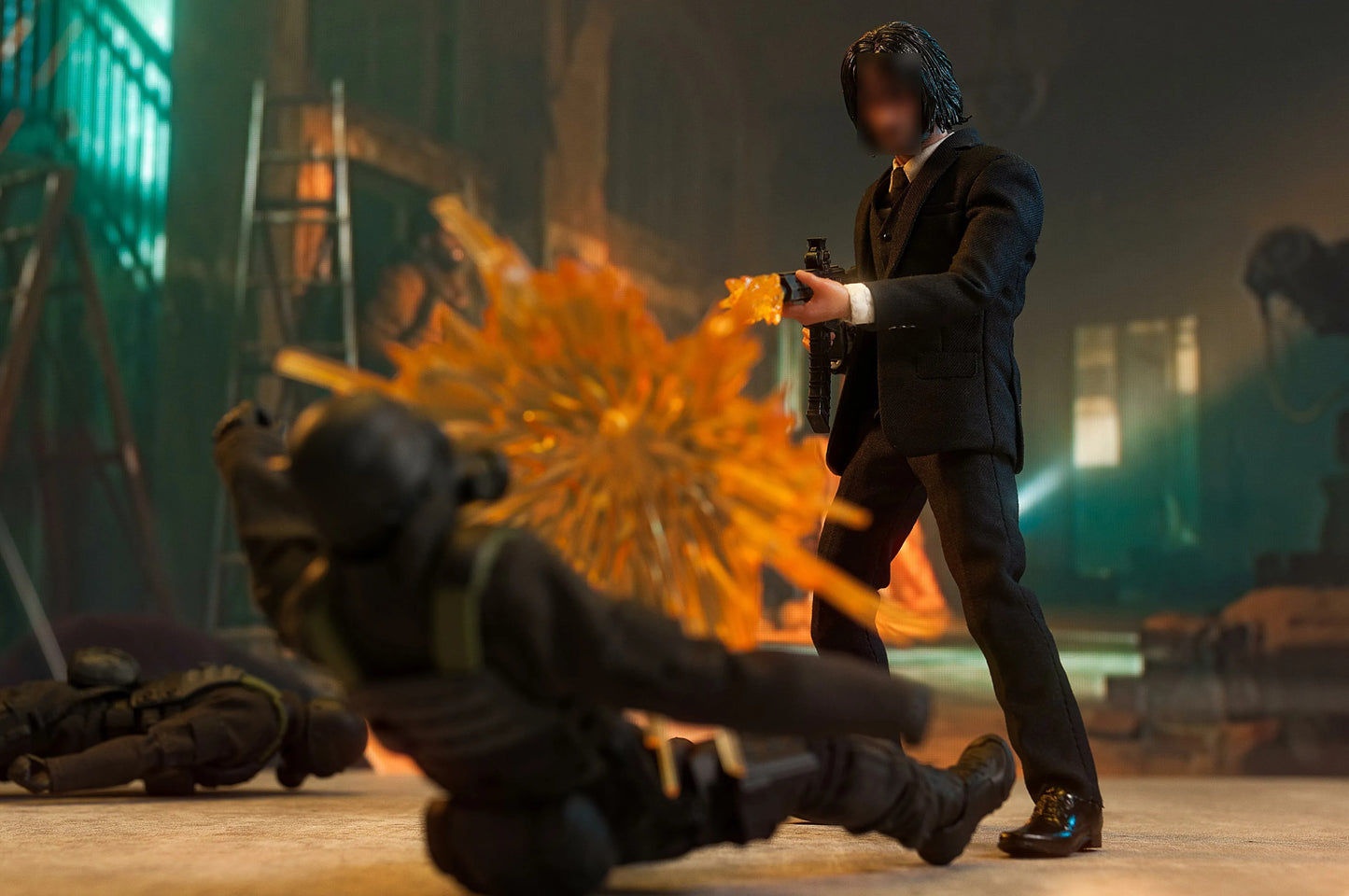 Aton Custom 1/12 Mr Wick Action Figure (ver. B)