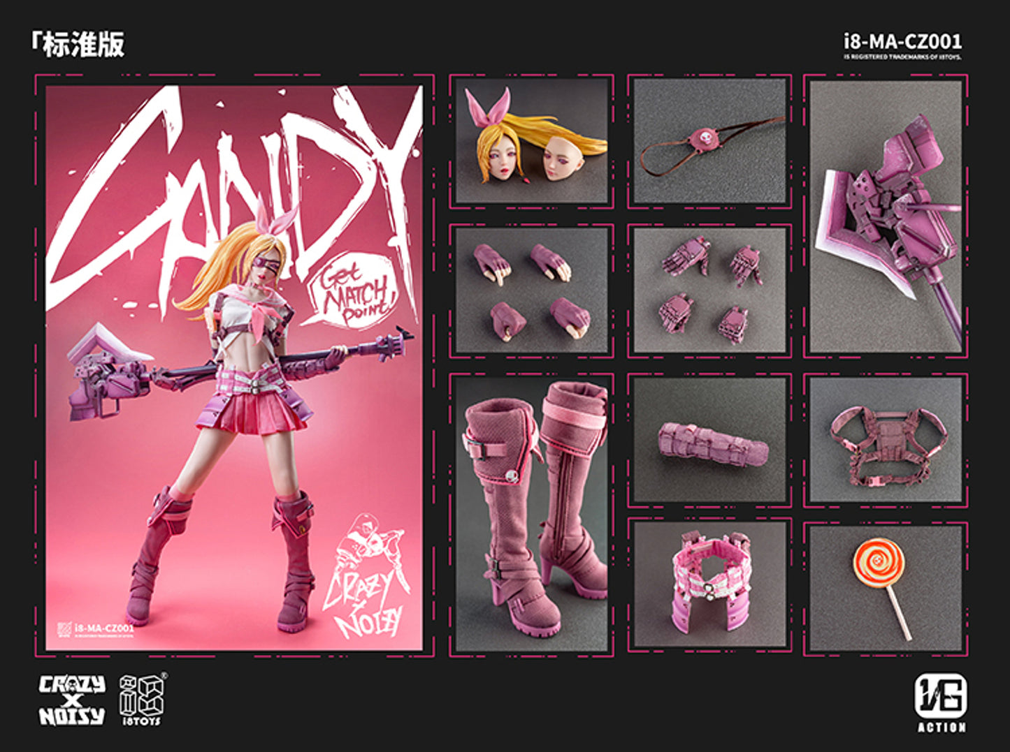 I8TOYS 1/6 Mentality Agency Candy Standard Version