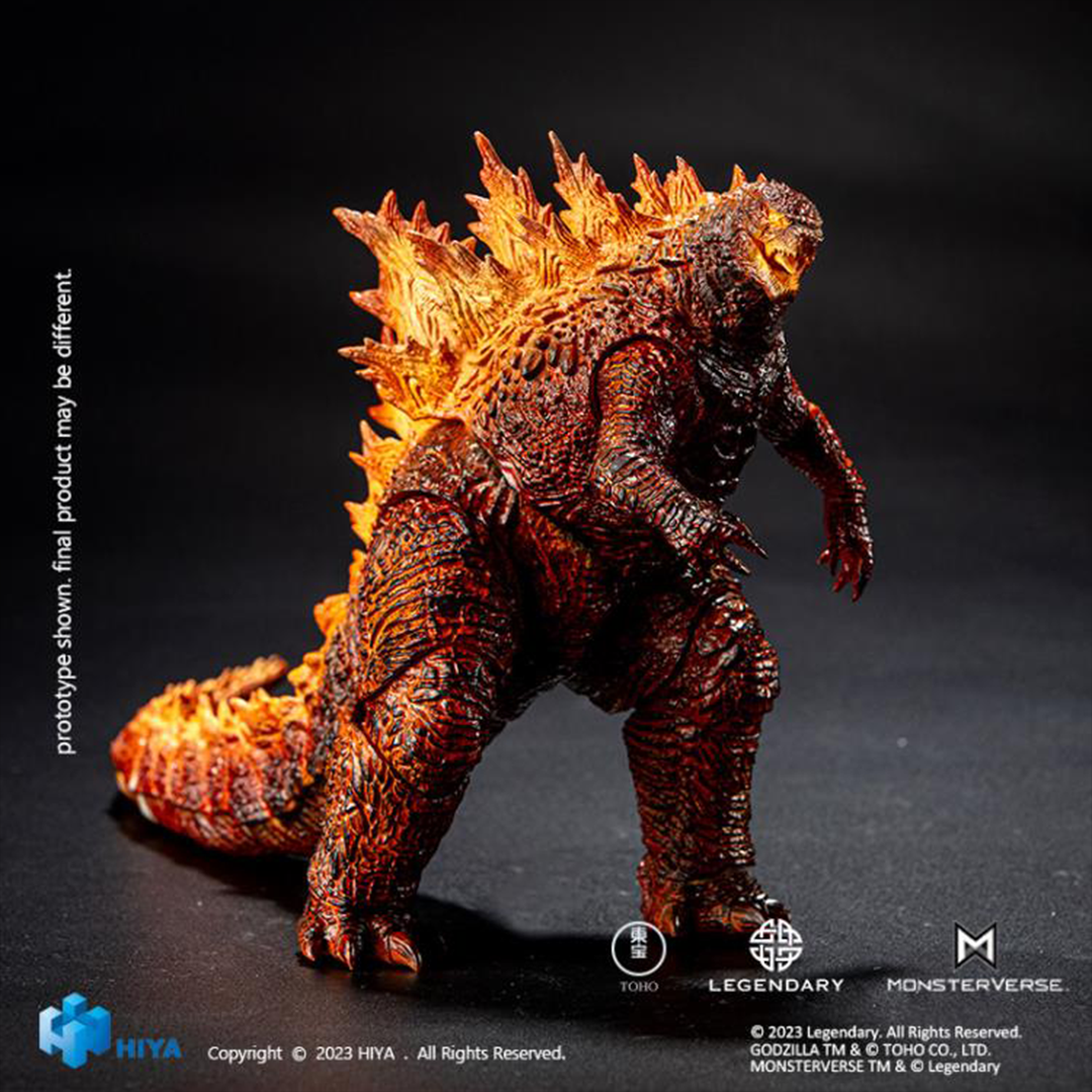 benevolent monsters (Pre-order) Hiya Godzilla: King of the Monsters Burning Godzilla