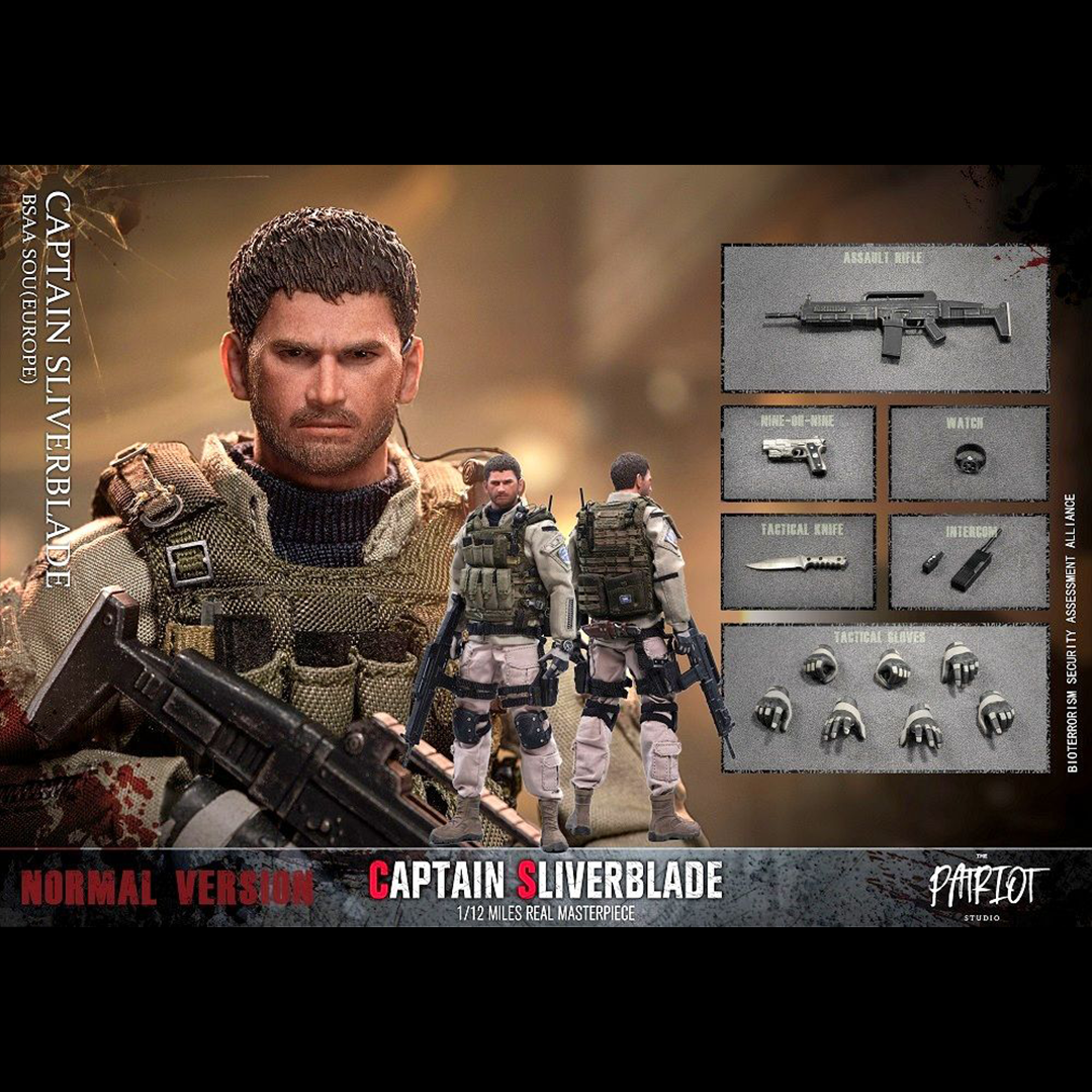 Patriot Studio Captain Silverblade PRE003A Regular 1/12
