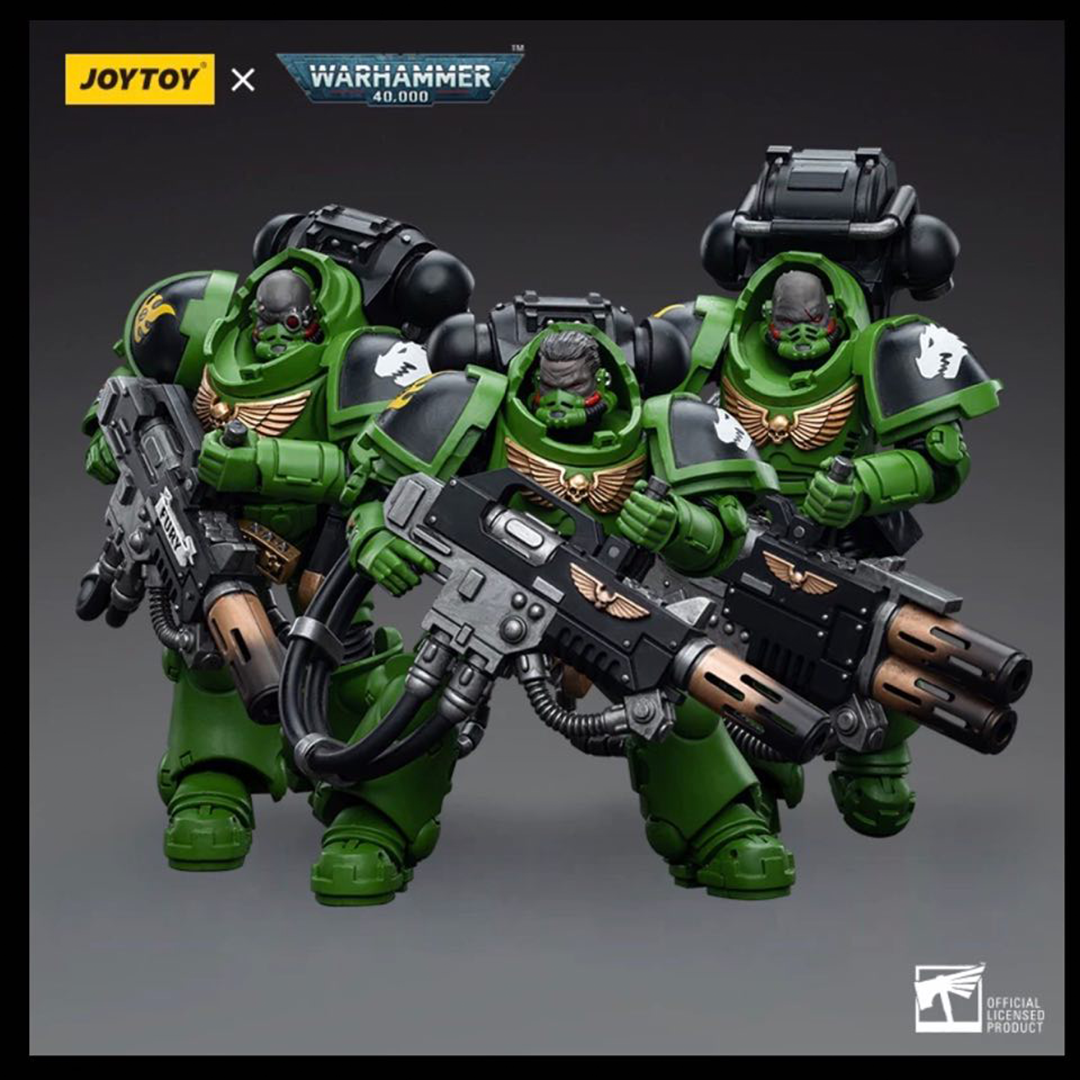 Joy Toy Warhammer 40K Salamanders Eradicators Set of 3