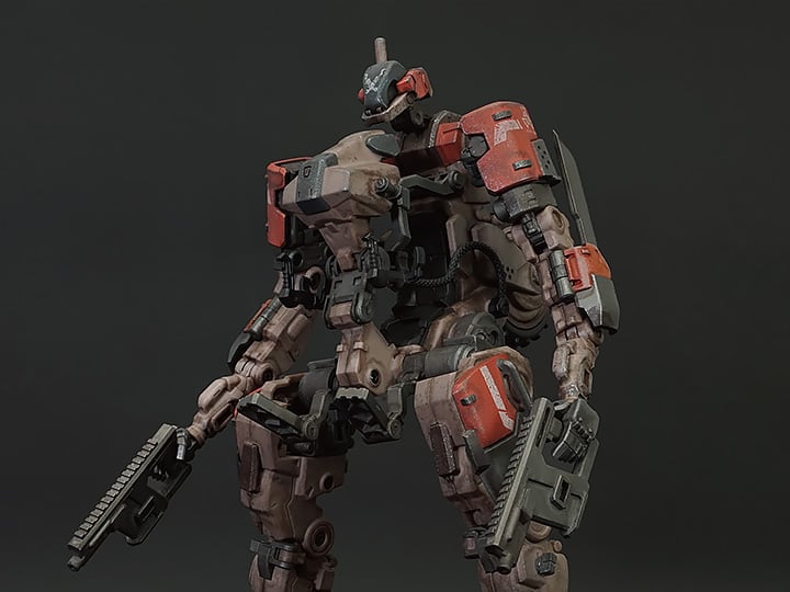 The Red Crow Winder Type 12WDr is a lightweight SA allocated to the Red Crow Squadron, one of the Republic of Yamato’s Special Assault Units. It was created jointly by the Hiroshima Heavy Industry and the Pacific Terminal Ltd. (PTL).