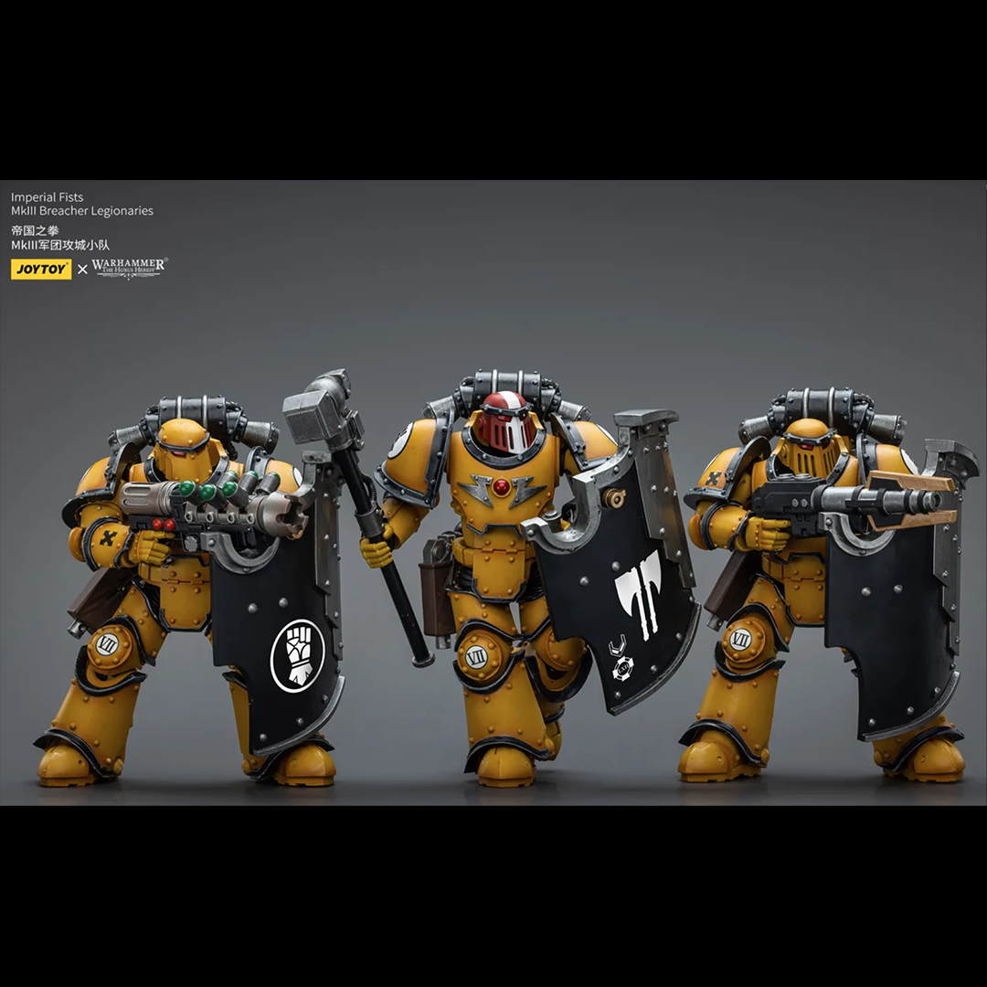 (Pre-order) Joy Toy Imperial Fists Legion MkIII Breacher Squad of 3