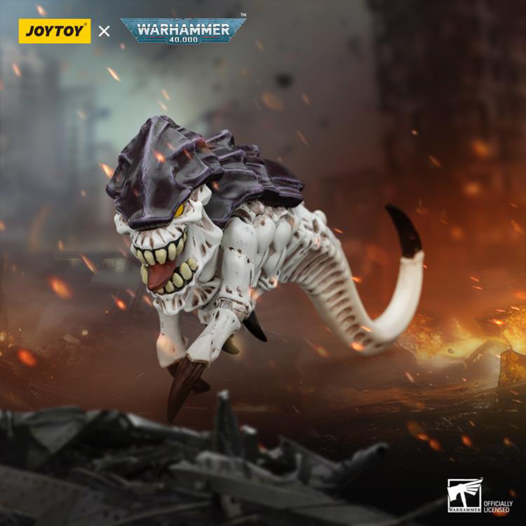 LEBOO JOYTOY Warhammer 40.000 Tyranid Warrior Con Boneswords - Action Figure 1:18 Da Collezione 12,4 Cm