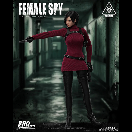 (Pre-order) Brotoys 1/12 Female Spy cloth figure LR011 with preorder bonus