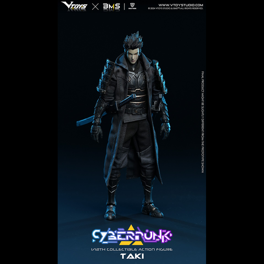 VTOYS X BMS X CF Cyberpunk Robin series is under the Cyberpunk product line, which is well-known for its highly-poseable 1/12th scale figures, detailed sculpt, and tailor-made outfits to capture the memorable appearance as seen in the original  series.