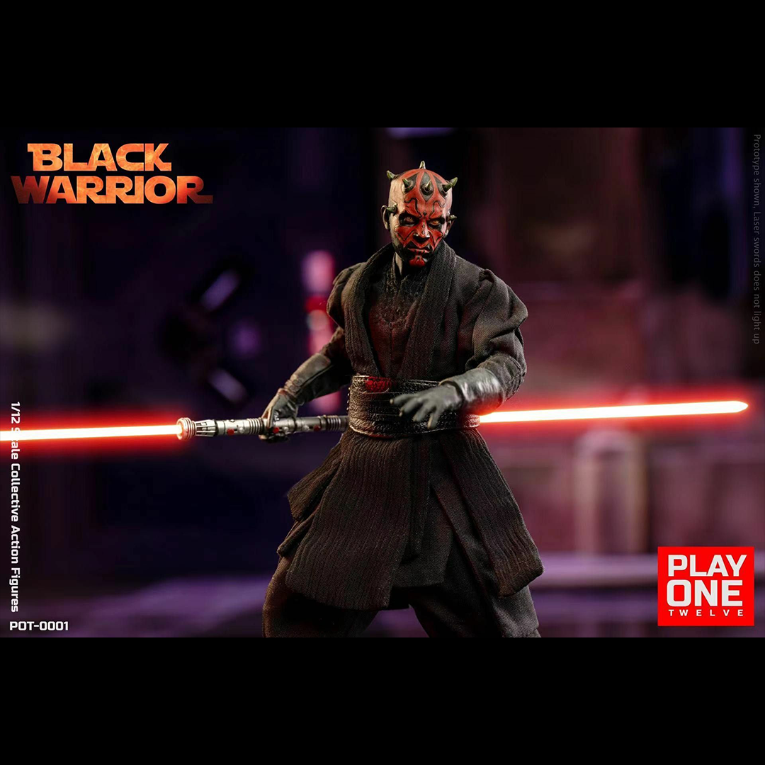 Play One Twelve POT001 1/12 Black Warrior