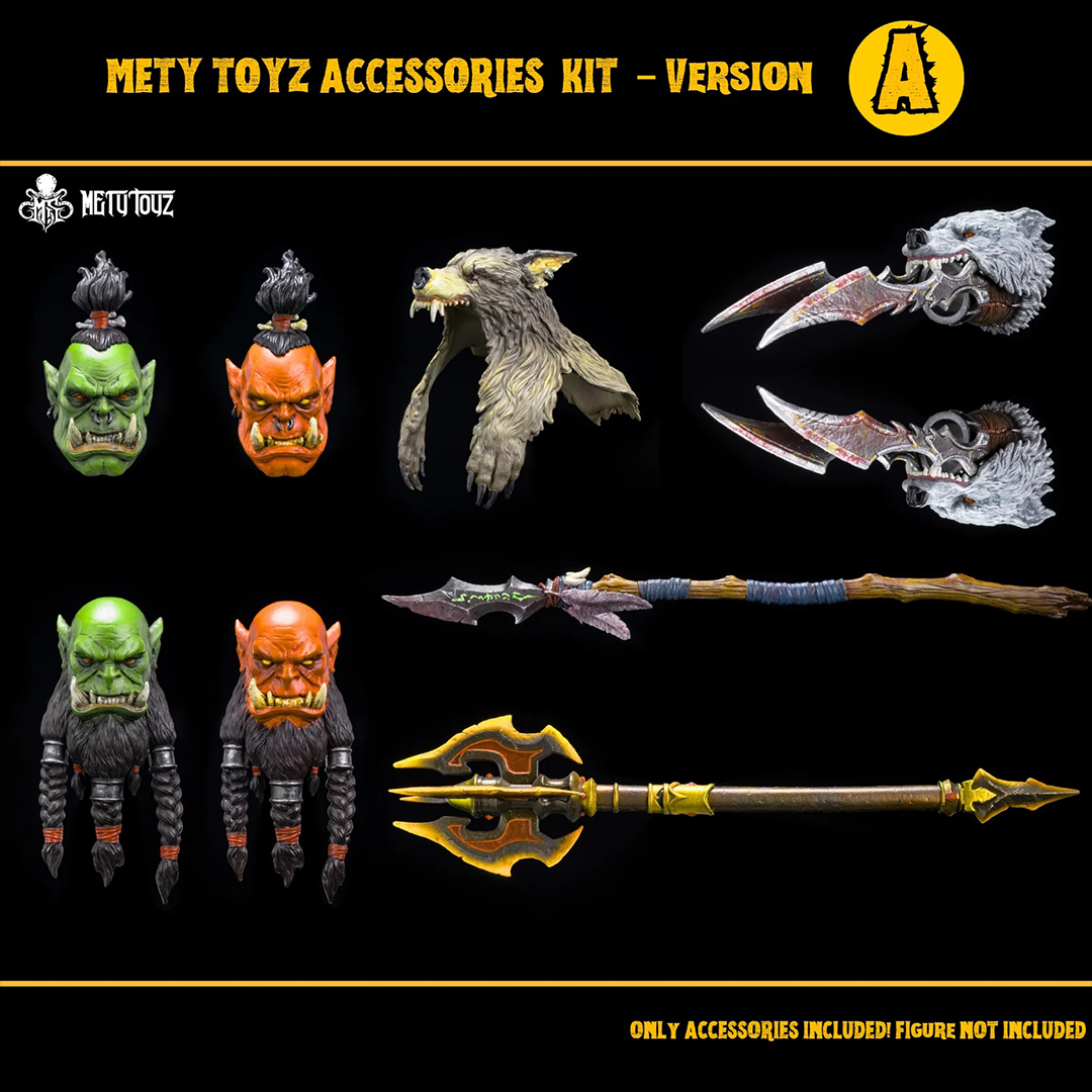 (Pre-order) Mety Toyz Orc Accessories Kit Version A