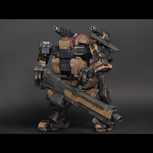 The Omangan military had long planned to elevate the strategic importance of the Estancian desert region. The specially designed desert variant of the Dwarf series Synchro exoArmor, Duergar D2R-w, had long been delivered to the Blacksand Squad. It made its debut in the battle for the lost Great Estancian Library, causing significant trouble for Agurts. The advance squad of the 88th Sand Team of Agurts was first to discover the ruins and quickly established an operational base, gaining the upper hand. Upon l
