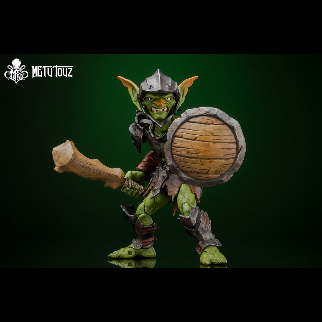 (Pre-order) Mety Toyz Adventurer’s World Goblin Warrior Miles Iron Shield Figure