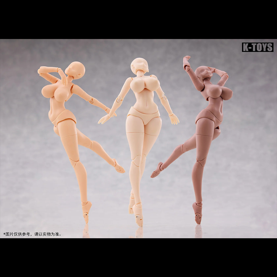 (Pre-order) Ktoys 1/12 anime female body figure