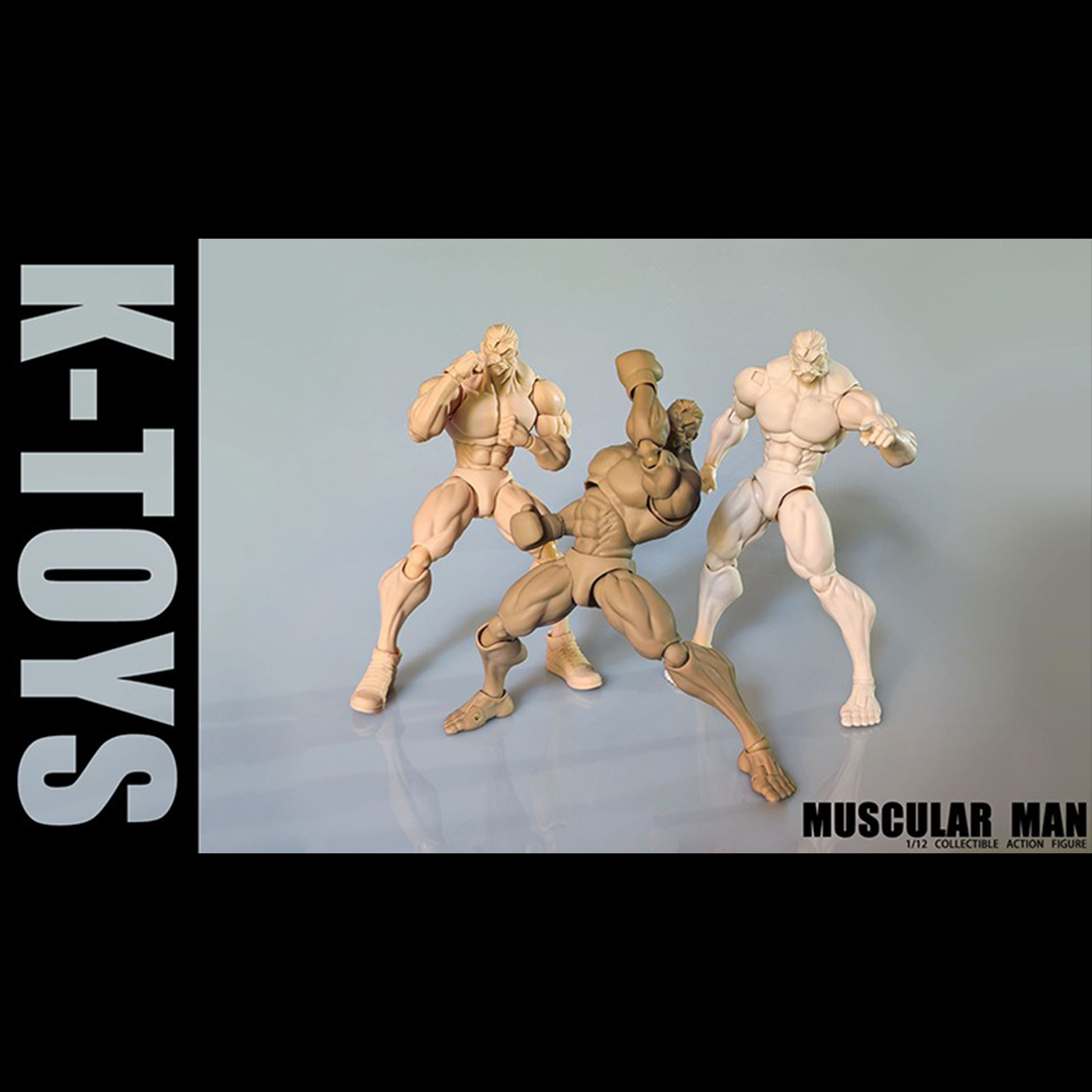 (Pre-order) KToys KT01 1/12 Muscular man male body