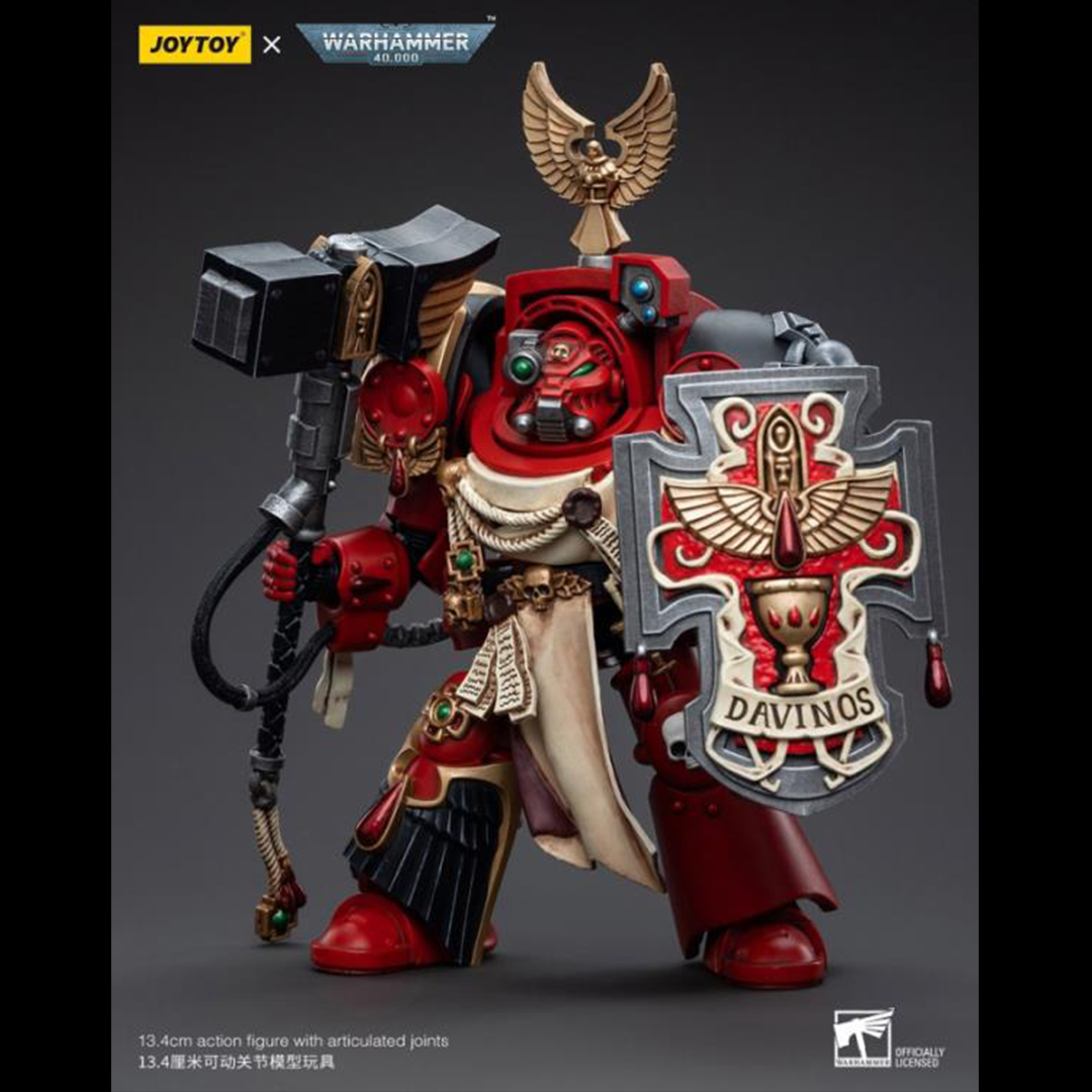 This 1/18 scale figure includes a variety of parts and accessories to allow you to customize your army of Warhammer 40k figures. Don't miss out on adding this figure to your collection!