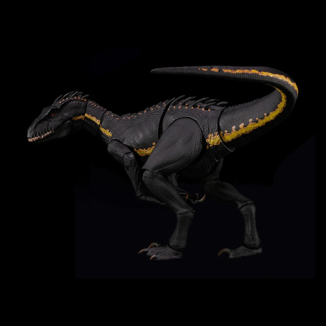 Add to your dinosaur collection with the Smart Series Mass Production Ground Type Bio-Weapon Berserker Raptor 2.0 action figure by Nanmu Studio! This figure contains around 21 points of articulation for creating a variety of fun poses with this intimidating creature. With details that bring it to life, you won't want to miss adding this figure to your prehistoric collection!