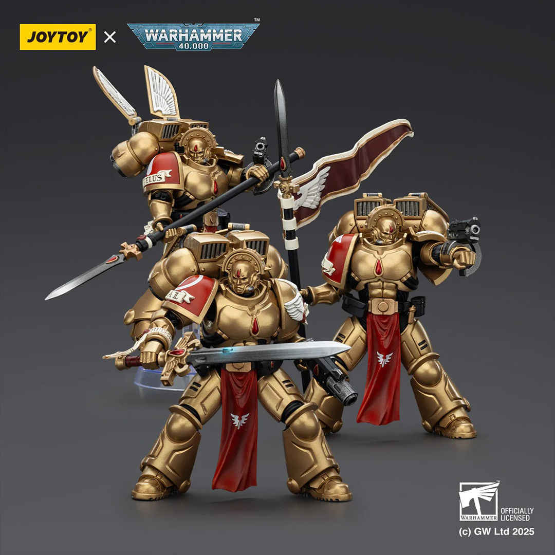 (Pre-order) Joy Toy Warhammer 40K Blood Angels Sanguinary Guard Team of 3