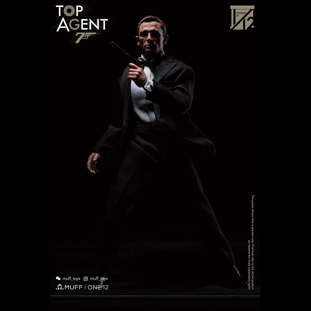 Muff Toys 1/12 Top Agent Figure Regular | Berry Beary – berry beary Muff Toys 1/12 Top Agent Figure Regular | Berry Beary – berry beary