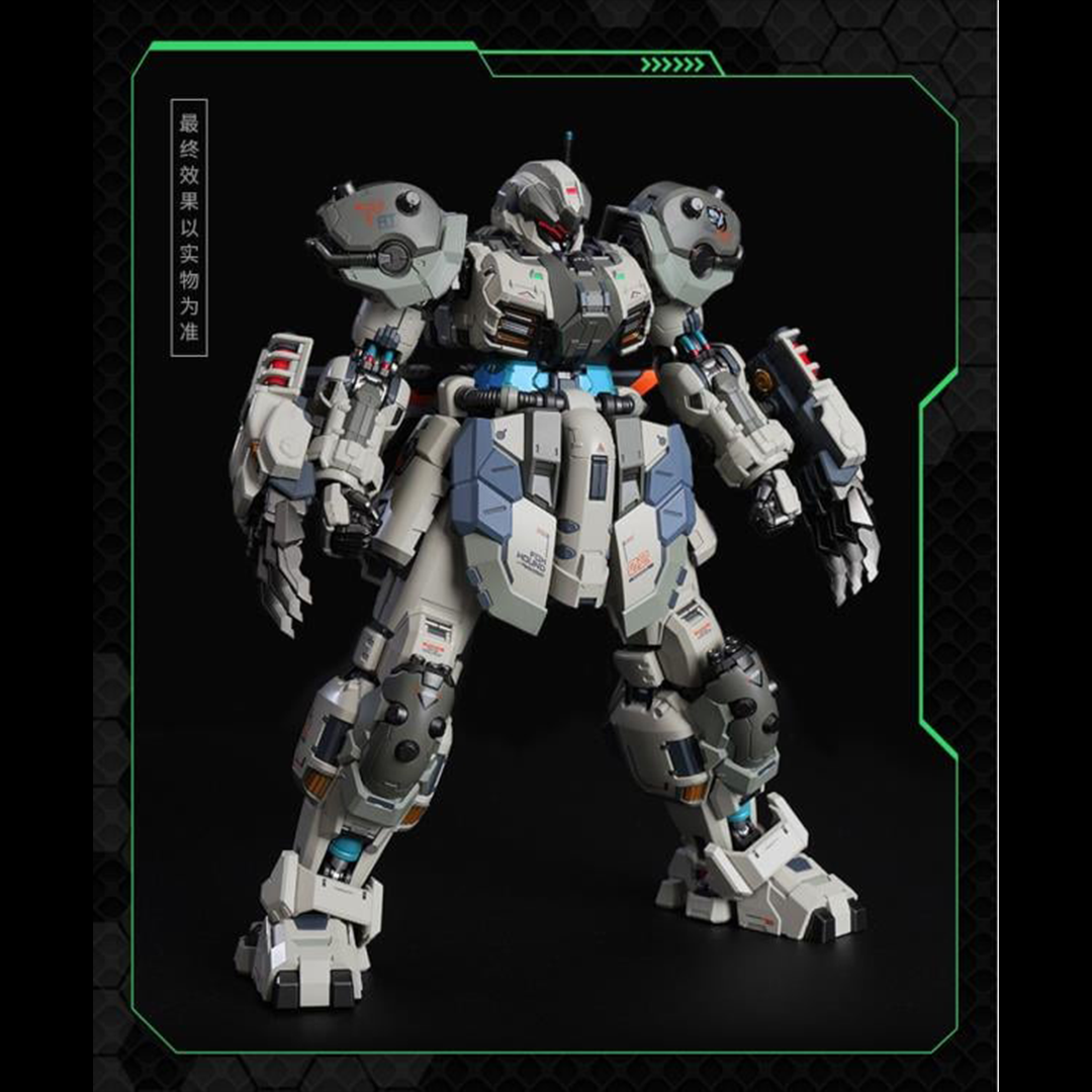 MoShow Toys presents the next line of figures in the Illustrious Class of their Progenitor Effect series of unique mecha action figures: Team Foxhound! 
First in the line-up is the Team Foxhound Butcher Mecha action figure. The melee version features a pair of combat claws, a beam assault rifle, and a pair of thermal short blades.