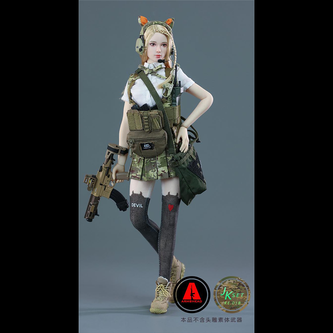Armshead 1/6 JK Armed Schoolgirl Suit Remake (RE01B)