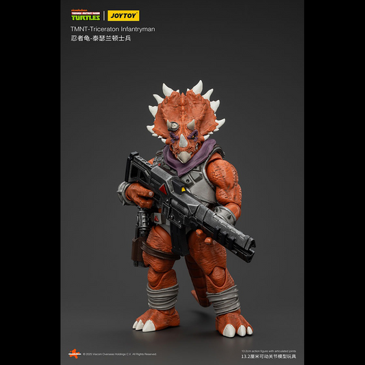 (Pre-order) Joy Toy TMNT Triceraton Infantryman 1/18 Figure