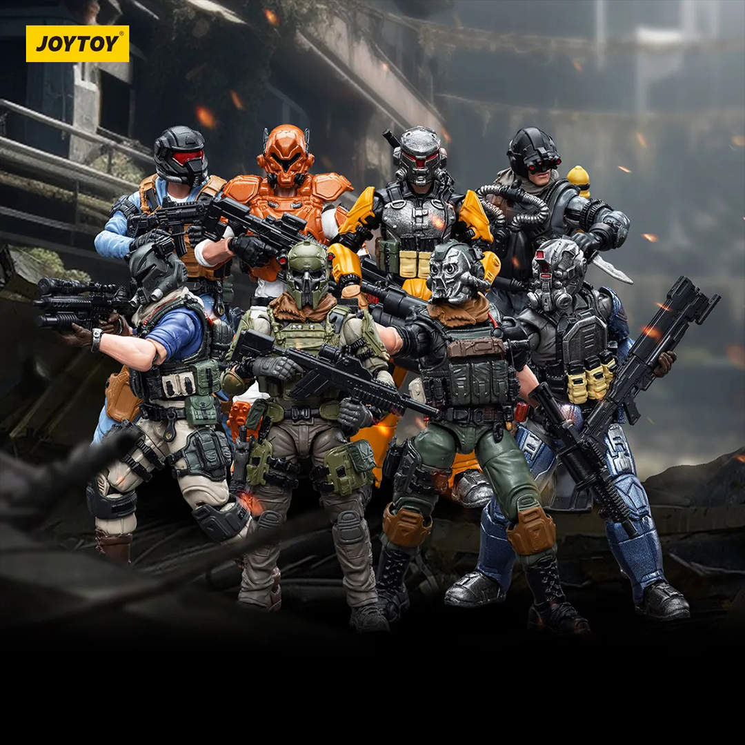 (Pre-order) Joy Toy Military Figures Army Builder Promotion Pack of 8 (no. 8-15)