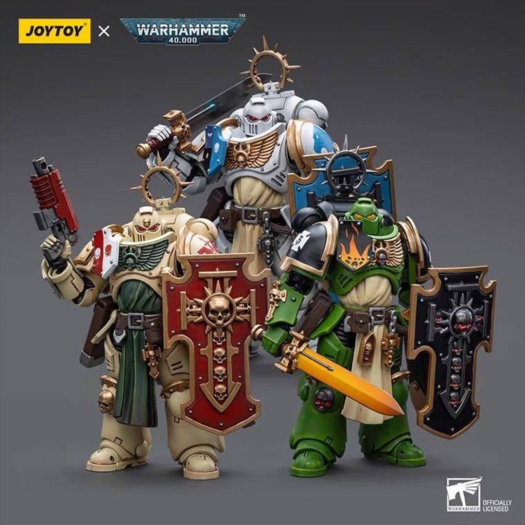 Pre-order) Joy Toy Ultramarines Bladeguard Veteran Set of 3 Pre-order) Joy Toy Ultramarines Bladeguard Veteran Set of 3