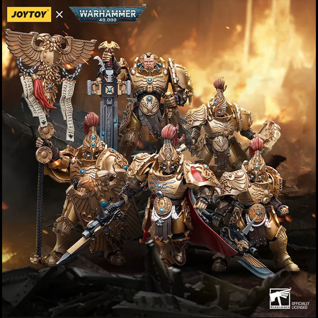 Joy Toy Warhammer 40K Adeptus Custodes Custodian Set of 5