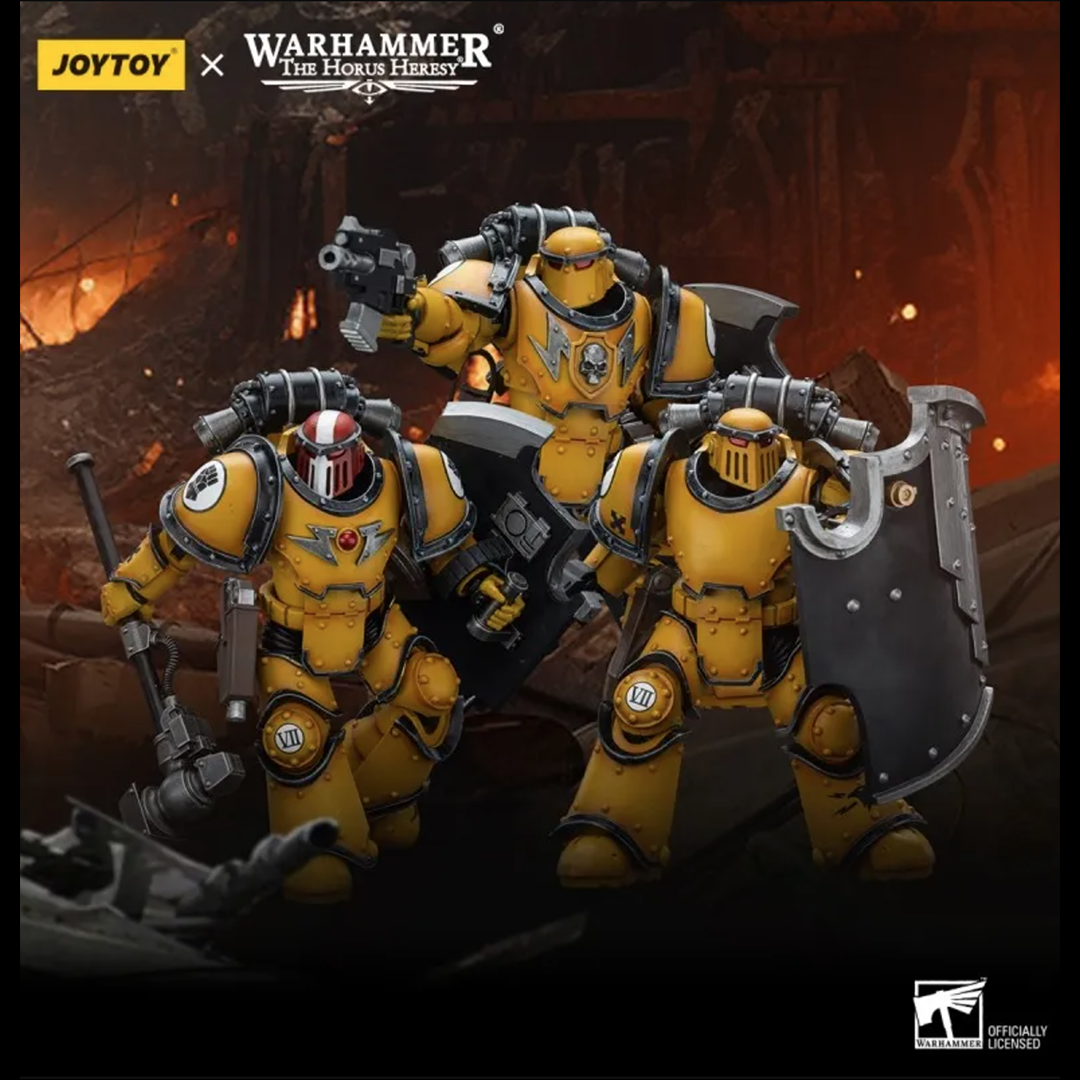 (Pre-order) Joy Toy Imperial Fists Legion MkIII Breacher Squad of 3
