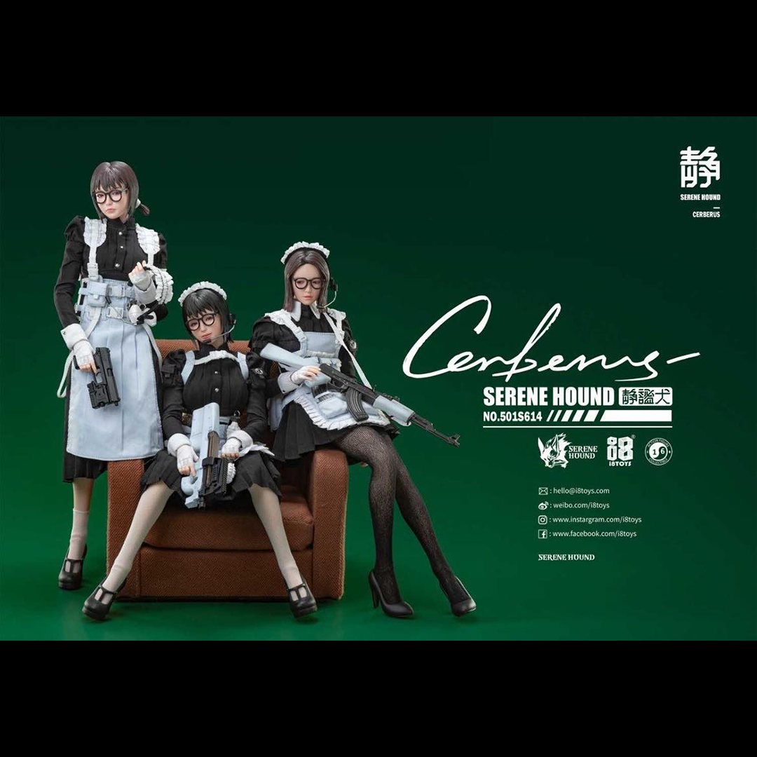I8 Toys Serene Hound Troop 1/6 Set of 3 (Cer, Be, Rus)
