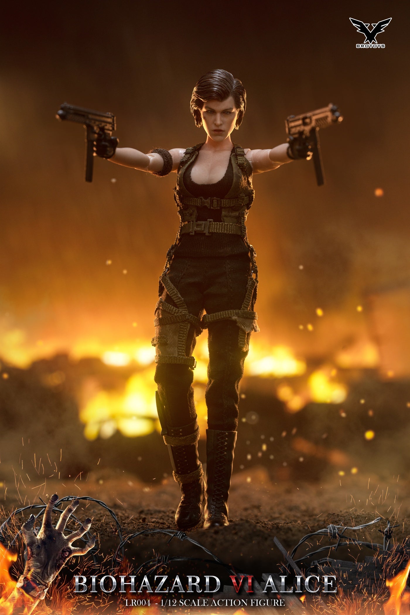 BroToys Evil 6 inch 1/12 Alice Female Figure BRT-LR004