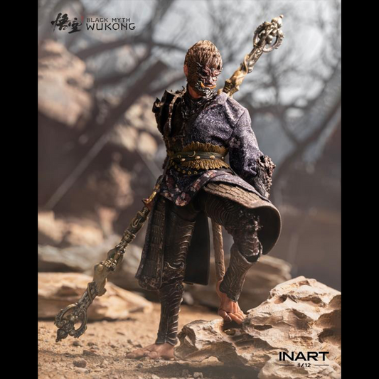 The Destined One is the player-controlled protagonist from Game Science‘s critically acclaimed Black Myth: Wukong. In this groundbreaking adaptation of Journey to the West, the Destined One hones his mastery of staff combat to explore the perilous yet fantastical world.
Officially licensed by Game Science, this twelfth scale action figure in Standard version boasts incredible articulation including toe joints through advanced engineering that delivers superior playability and displayability.