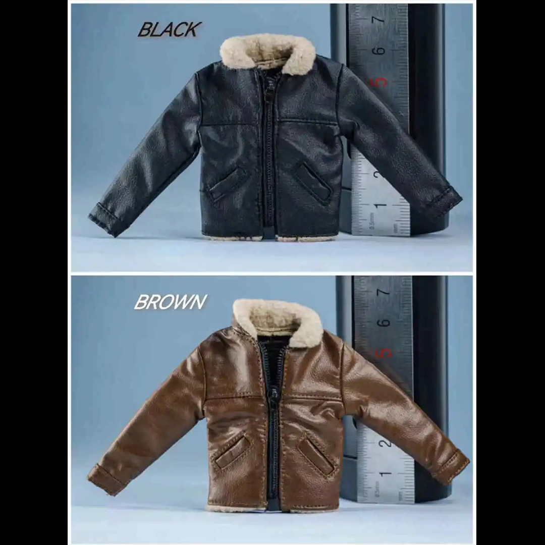 Nwtoys 1/12 6 inch figure accessories leather jacket (mezco)