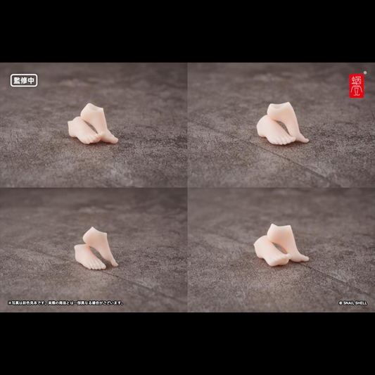 Customize your Angel Angela figure with the Angel Angela Custom Feet 1/12 scale accessory set by Snail Shell! This set includes 4 pairs of carefully sculpted feet to be used with the Angel Angela action figure. Be sure to add it to your collection!
