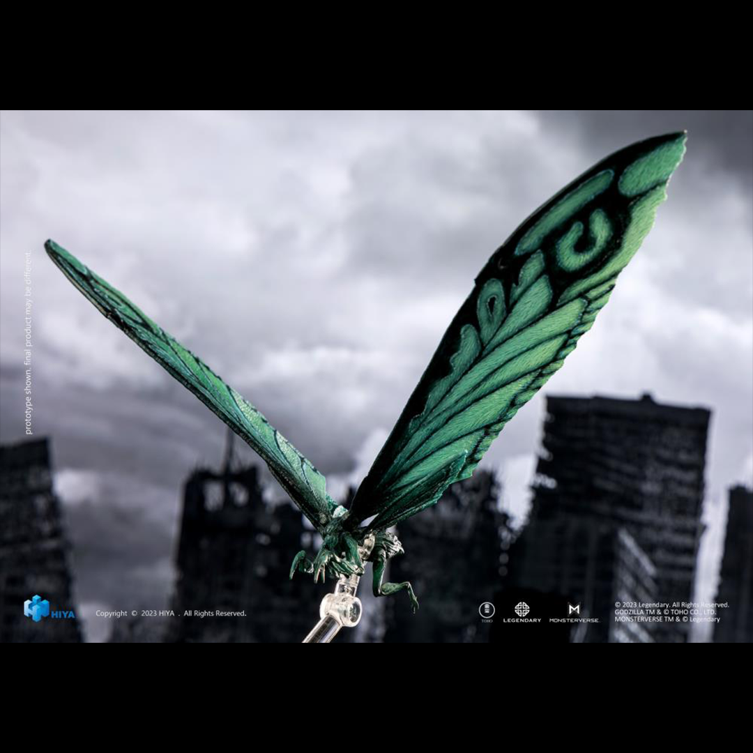 godzilla king of the monsters toys mothra Pre-order) Hiya Godzilla King of the Monsters Mothra (Emerald Titan) Excl. Figure