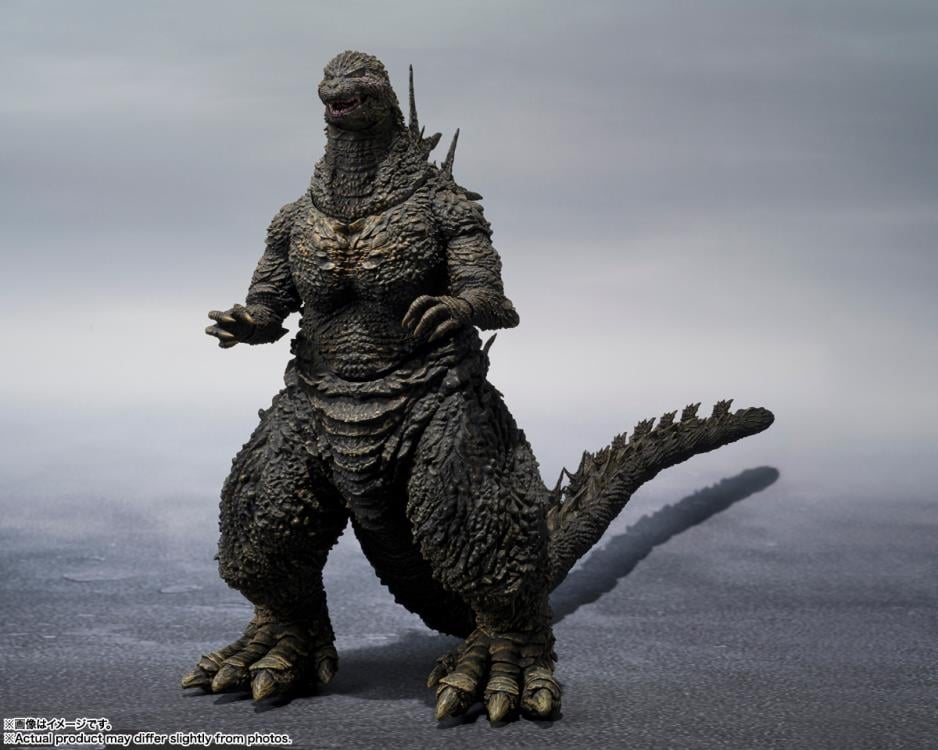 The titular character from the new series "GODZILLA -1.0 " joins S.H.MonsterArts! Based on the same 3D models used for the series, sculpted and colored by kaiju master Yuji Sakai, and overseen by director Takashi Yamazaki for accuracy!