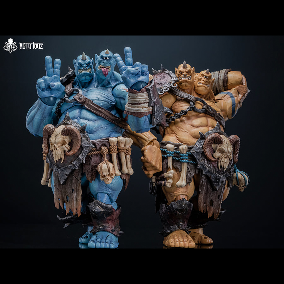 (Pre-order) Mety toyz 1/12 Two Headed Ogre Warrior action figure
