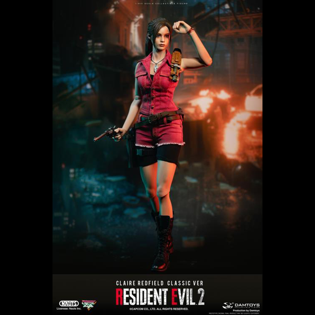 Damtoys Resident Evil 2 Claire Redfield (Classic Ver.) 1/6 | Berry Damtoys Resident Evil 2 Claire Redfield (Classic Ver.) 1/6 | Berry